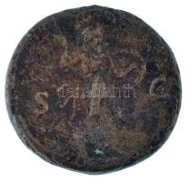 Római Birodalom / Róma / Hadrianus 117-138. Dupondius bronz (11,91g) T:VF Roman Empire / Rome / Hadr...