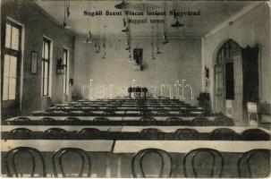 1913 Nagyvárad, Oradea; Nogáll Szent Vince Intézet, nappali terem belső / school interior (fl)