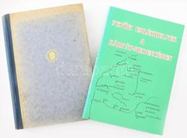 Dienes András: A Petőfi-titok. Bp., 1949, Dante. Fekete-fehér képekkel illusztrálva. Kiadói félvászon-kötés, kissé fakó, foltos borítóval, sérült gerinccel. + Petőfi emlékhelyek a Kárpát-medencében. Szerk.: Asztalos István, Ratzky Rita. Kiskőrös, 1996, Petőfi Sándor Társaság. Kiadói papírkötés, jó állapotban.