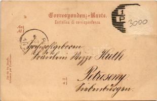 1898 (Vorläufer) Pola, Pula; K.u.K. Kriegshafen. F.W. Schrinner / osztrák-magyar haditengerészeti ki...