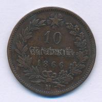 Olaszország 1866M 10c bronz "II. Viktor Emánuel" T:VF
Italy 1866M 10 Centesimi Br "V...