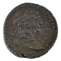 Római Birodalom / Róma / Traianus 98-117. Sestertius bronz (10,48g) T:VF,F Roman Empire / Rome / Trajan 98-117. Sestertius bronze "[...] / [SPQR] OPTIMO PRINCIPI" (10,48g) C:VF,F