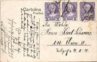 1909 SM Schiff Erzherzog Friedrich K.u.K. Kriegsmarine / SMS Erzherzog Friedrich az Osztrák-Magyar H...