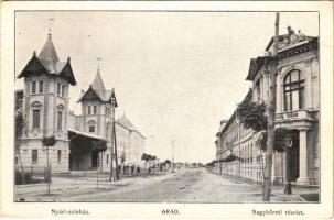 Arad, Nyári színház, Nagykörúti részlet / summer theatre, street view (EK)