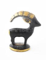 Walter Bosse: Kos. Patinázott réz, cca 1960, jelzés nélkül, m: 3,5 cm