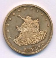 Németország 1993. &quot;ECU / Europa&quot; bronz emlékérem kapszulában (29mm) T:PP Germany 1993. &quot;ECU / Europa&quot; bronze medallion in capsule (29mm) C:PP