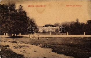 1909 Soborsin, Savarsin; Hunyadi gróf kastélya. W.L. 3105. / castle (fl)