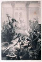 Madách Imre: Az ember tragédiája. Zichy Mihály tizenöt képével, fénymetszetben. Bp., 1887, Athenaeum...