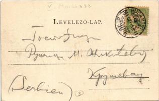 1901 Budapest V. Budapesti Önkéntes Mentőegyesület a Sólyom és Markó utca sarkán (fl)