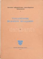 Tanulmányok Budapest multjából IV. Szerk.: Némethy Károly. Budapest Székesfőváros Várostörténeti Monográfiái 7. Bp., 1936, Budapest Székesfőváros, 8+210 p.+XXXVII t. Kiadói papírkötés, a gerincen kis szakadással, ceruzás bejegyzésekkel.