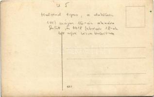 S.M. U-V osztrák-magyar tengeralattjáró a szárazdokkban / K.u.k. Kriegsmarine Unterseeboot V / Austr...