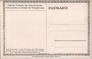 Spur des Torpedos des österr.-ung. Unterseebootes U V (SM U-5), welches den französischen Kreuzer Lé...