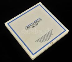 KPM Otto von Bismarck dísztál. Jelzett, hibátlan, dobozában, d: 19,5 cm