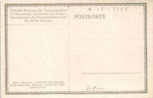 Vernichtung des ital. Unterseebootes "Nereide" durch ein Österreichisches. Offizielle Post...