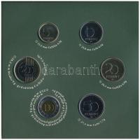 2019. 5Ft-200Ft (6xklf) "Természeti értékek forgalmi pénzeinken - Magyar nőszirom" forgalm...