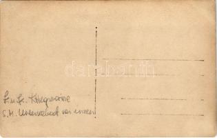 Osztrák-magyar tengeralattjáró gépháza matrózokkal / K.u.k. Kriegsmarine Unterseeboot / Austro-Hunga...