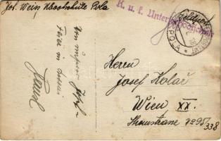 1918 Osztrák-magyar tengeralattjáró matrózai mulatoznak / K.u.k. Kriegsmarine Unterseeboot Matrose /...