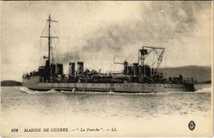 Marine de Guerre, La Fourche / S.M. U-XV osztrák-magyar tengeralattjáró által 1916-ban elsüllyesztett olasz hadihajó / Italian warship sunken by the Austro-Hungarian Navy submarine &quot;U 15&quot; in 1916