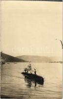 S.M. U-XVII osztrák-magyar tengeralattjáró / K.u.k. Kriegsmarine Unterseeboot XVII / Austro-Hungarian Navy submarine &quot;U 17&quot;. photo