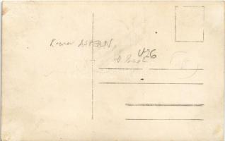 S.M. U-XXVI osztrák-magyar tengeralattjáró az SMS Aspern előtt / K.u.k. Kriegsmarine Unterseeboot XX...