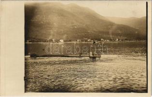 S.M. U-XXVII osztrák-magyar tengeralattjáró / K.u.k. Kriegsmarine Unterseeboot XXVII / Austro-Hungarian Navy submarine "U 27". photo