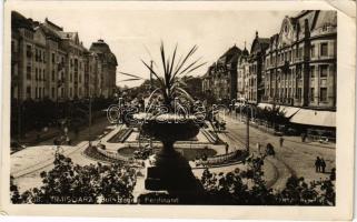 1936 Temesvár, Timisoara; Bul. Regele Ferdinanld / utca / street (EK)