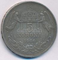 1900KB 5K Ag "Ferenc József" T:VF,F ph. Adamo K7