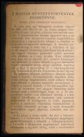 Dr. Edvi Illés Károly: A magyar büntetőtörvények zsebkönyve. Bp., 1895, Révai (Franklin-ny.), XXIII+...