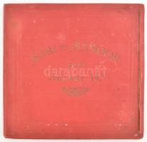 1900 Pollák Sári és Sándornak házasságkötés alkalmából küldött gratuláló táviratok, Pollák Jakab budapesti címére néhány zsidóságra utaló szóval (mazeltov) és egy jiddishez hasonló gratulációval: "mazl und (...) an te ganze mischpoche", közte néhány ismert személyiség: Wack Keresztély (1858-1930), kereskedelmi tanácsos, a Goriup ecetgyár tulajdonosa; Leopold Königstein, Bécs; több távirat Tolnából (Bonyhád, Hőgyész, Gyönk). Korabeli historizáló, aranyozott, kopott egészvászon kötésben