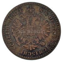 Ausztria 1860V 5/10kr Cu T:VF Austria 1860V 5/10 Kreuzer Cu C:VF Krause KM#2182