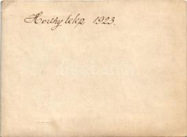 1923 Rákóczibánya, Nemtibánya, Horthy-telep (Nógrád); photo (non PC) (14,9 x 10,9 cm) (EK)