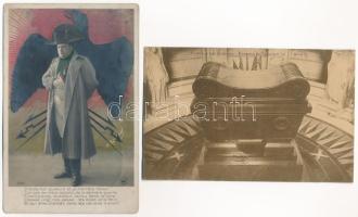 NAPOLEON - 15 db régi képeslap vegyes minőségben / 15 pre-1945 postcards in mixed quality