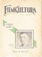 1929 A Filmkultúra c, lap II. évfolyam 9. sz. Szerk. Lajta Andor.Benne Mária nővér c. film kisplakátja