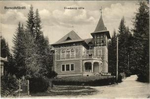 Borszékfürdő, Baile Borsec; Urmánczy Villa