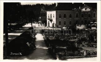 Borszék, Borsec; Mélik szálloda és étterem. Heiter György fényképész eredeti felvétele / hotel and restaurant