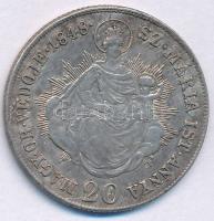 1848KB 20kr Ag "V. Ferdinánd" T:XF patina, karcok Hungary 1848KB 20 Kreuzer Ag "Ferdi...
