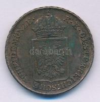 Ausztria 1848A 2kr Cu T:AU patina Austria 1848A 2 Kreuzer Cu C:AU patina Krause KM#2188