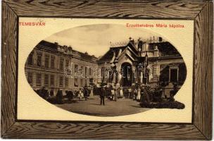 1918 Temesvár, Timisoara; Erzsébetvárosi Mária Kápolna / Elisabetin chapel (fl)