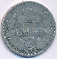 1895KB 1K Ag "Ferenc József" T:F kis patina
Adamo K5