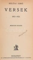 Heltai Jenő munkái I-VI. Bp., 1927, Athenaeum. Kiadói egészvászon kötés, kiszakadt előzéklapok, kiss...