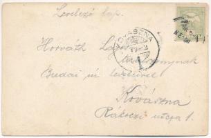 1908 Tiszaborkút, T. Borkút, Kvaszi, Kvasy (Máramaros); Port-Artur, Rosenthál féle nyaraló / villa