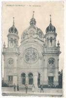 Marosvásárhely, Targu Mures; Izraelita templom, zsinagóga. Porjes S. Sándor kiadása / synagogue (r)