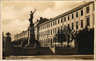 Nagyszeben, Hermannstadt, Sibiu; Scoala Militara / Kadettenschule / Hadapródiskola, katonaiskola / military school (fl)