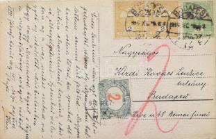 1916 Kézdi-Kovács Lenkéhez, Kézdi-Kovács László (1864-1942) festőművész, műkritikus lányához írt kép...