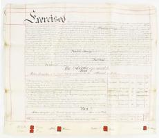1885 Angol nyelvű szerződés