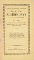 Újonnan meg-igazított &#039;s bővített egyptomi álmoskönyv az 1231-dik kiadás szerént. Bp., 1831, Landerer. REPRINT! Kiadói papírkötés, jó állapotban.