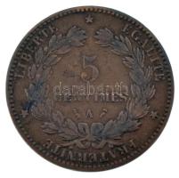 Franciaország 1885A 5c bronz T:XF patina
France 1885A 5 Centimes bronze C:XF patina
Krause KM#821