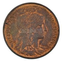 Franciaország 1900. 10c bronz T:XF patina France 1900. 10 Centimes bronze C:XF patina Krause KM#843