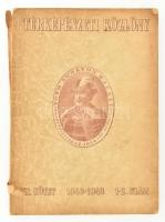 1948 Térképészeti Közlöny. 1943-1948. 1-2. szám. Bp., "Tóth Ágoston" Honvéd Térképészeti Intézet. 3 melléklettel. Kiadói papírkötés, a hátsó borító leszakadt, foltos, sérült gerinccel.