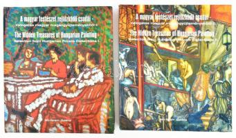 Virág Judit - Törő István: A magyar festészet rejtőzködő csodái I-II. Bp., 2005, Mű-Terem Galéria. Kiadói kartonált kötés, papír védőborítóval, jó állapotban.